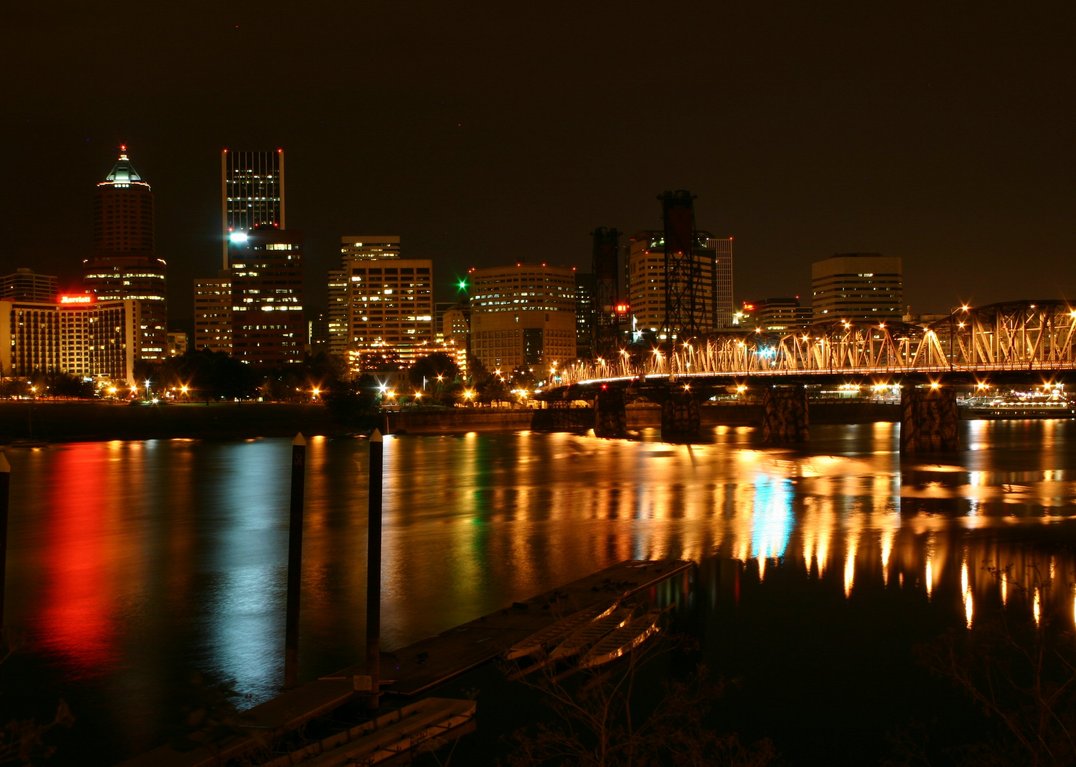 Portland, OR: Portland, near the Hawthorne Bridge