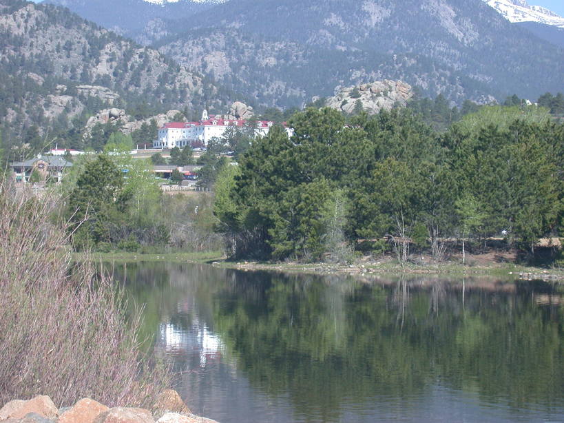 Estes Park, CO: Stanley Hotel, Estes Park, CO, used in the movie "The Shining"