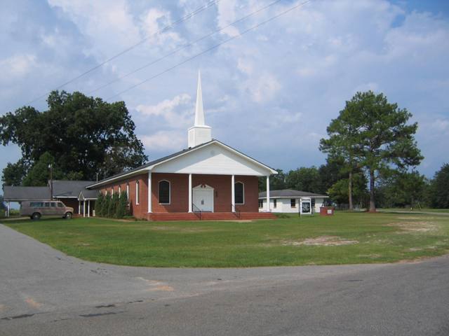 Donalsonville, GA: Jakin Baptist Church, Jakin Ga, northwest of Donalsonville