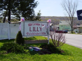 Lilly, PA: What a wonderful welcome for a long awaited genealogy visit to Lilly PA.