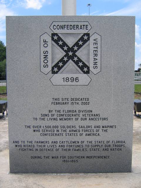 White Springs, FL: Confederate Memorial, I-75 White Springs