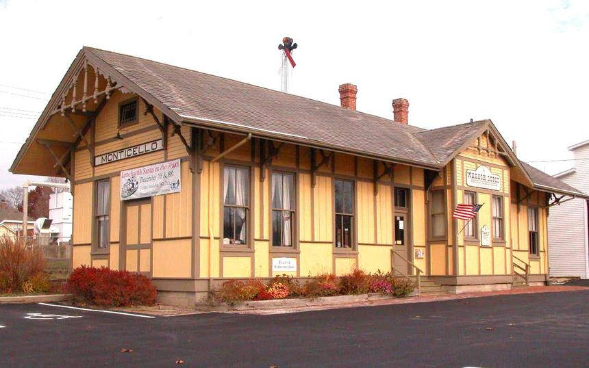 Monticello, IL: Wabash Depot