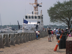Beaufort, SC: People at the Beaufort Water Festival.
