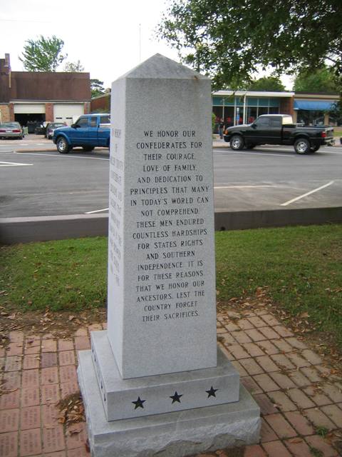 Colquitt, GA : Confederate Monument, Miller County Courthouse, Colquit ...