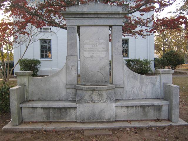 Buena Vista, GA: Confederate Memorial, Marion County Courthouse, Buena Vista, Georgia