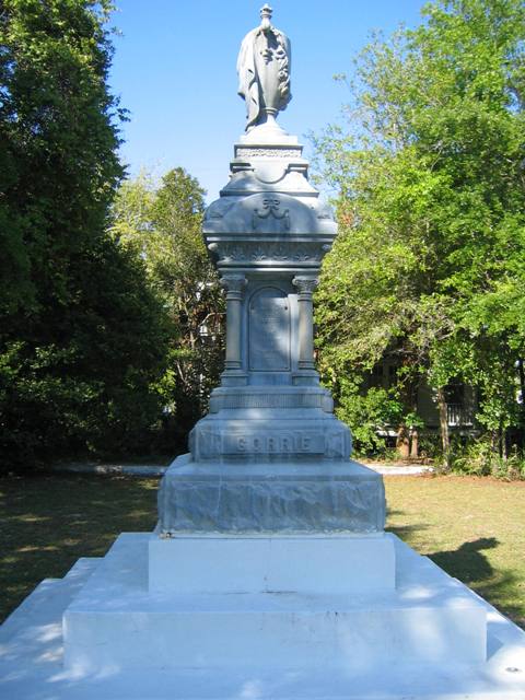 Apalachicola, FL: Monument for Dr John Gorrie, Apalachicola, Florida