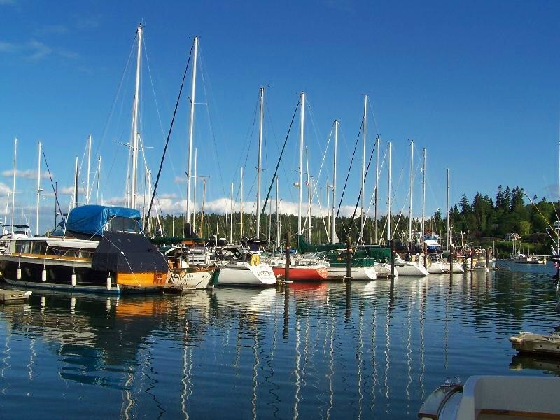 Bainbridge Island, WA: Winslow Wharf Marina, C Dock