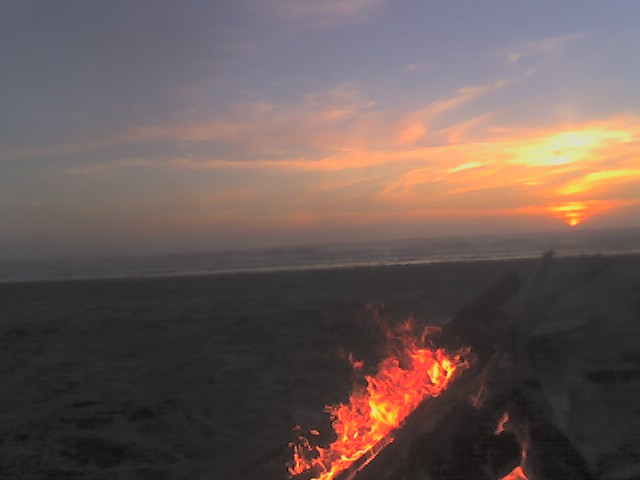 Long Beach, WA: July 2006 Sunset