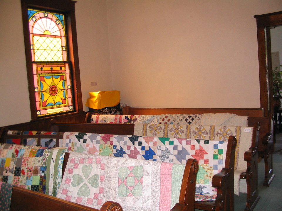 Chester, MA Quilt show in Chester Church photo, picture, image