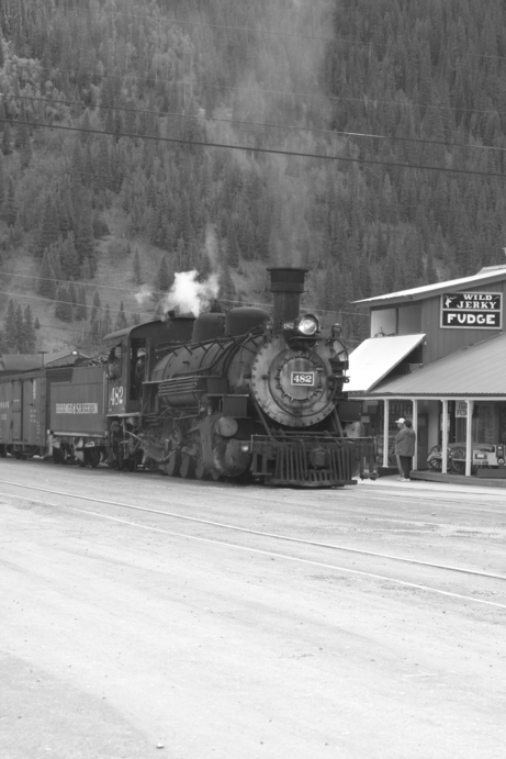 Silverton, CO: The Old Train still arrives