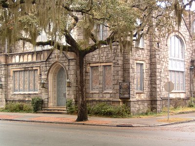 Savannah, GA: Church Building in downtown Savannah