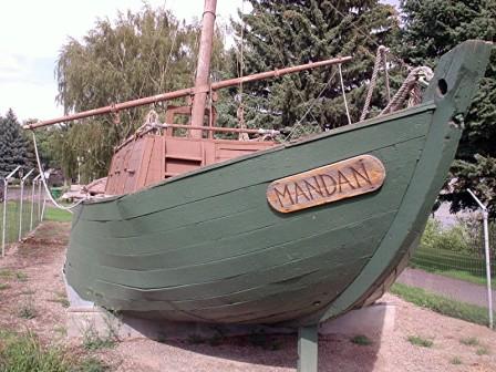 Fort Benton, MT: Mandan Keel Boat