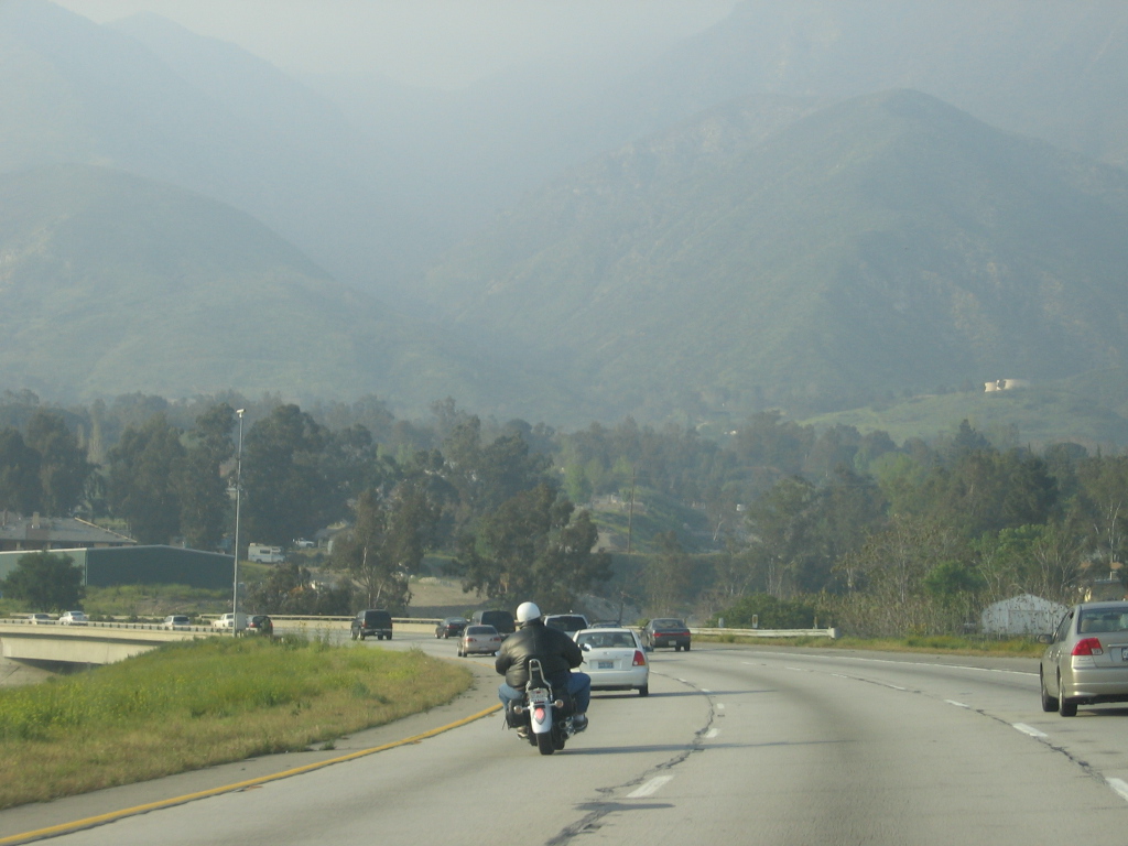 Los Angeles, CA: Heading Up toward Big Bear Mountains