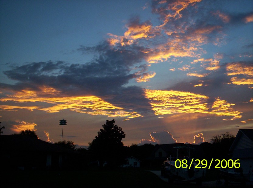 Clermont, FL: A beautiful sunset