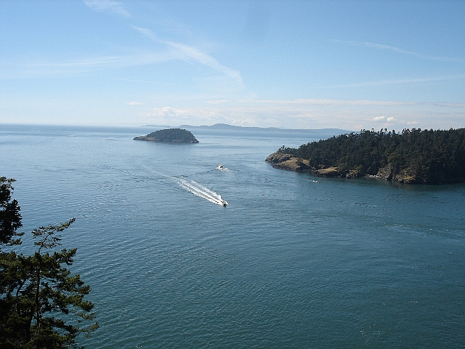 Anacortes, WA: Deception Pass View North, Anacortes, WA