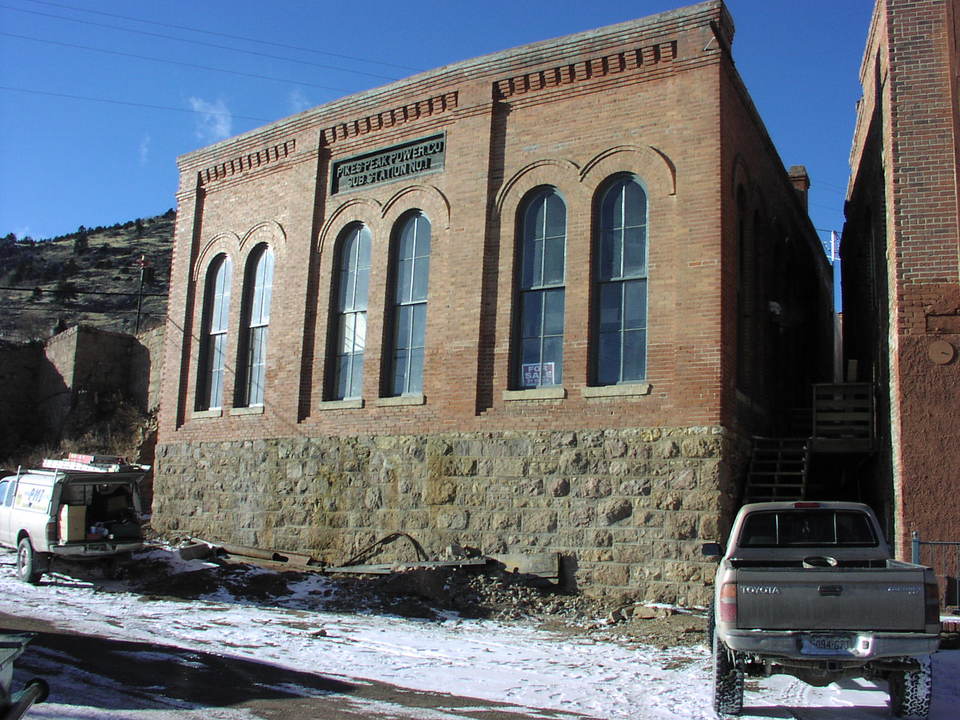 Victor, CO: 1899 Pikes Peak Power Co. Substation No. 1 Building
