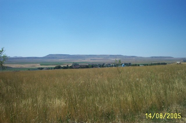 Rockland, ID: Rockland from the cemetery