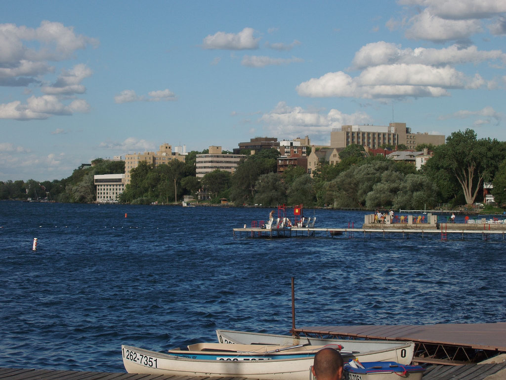 Madison, WI UW Union Waterfront photo, picture, image (Wisconsin) at