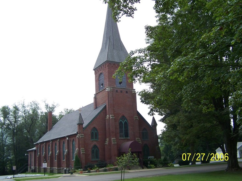 Addison, NY: St. Marys Catholic Church, ADDSION,NY User comment: This is actually St Catherine's Catholic Church in Addison, not St. Mary's