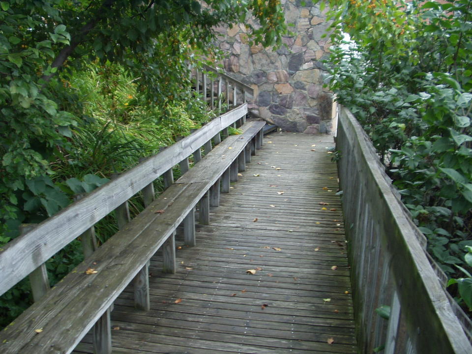 Winooski, VT: Park walkway