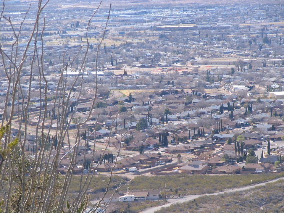 Alamogordo, NM: View from hill...