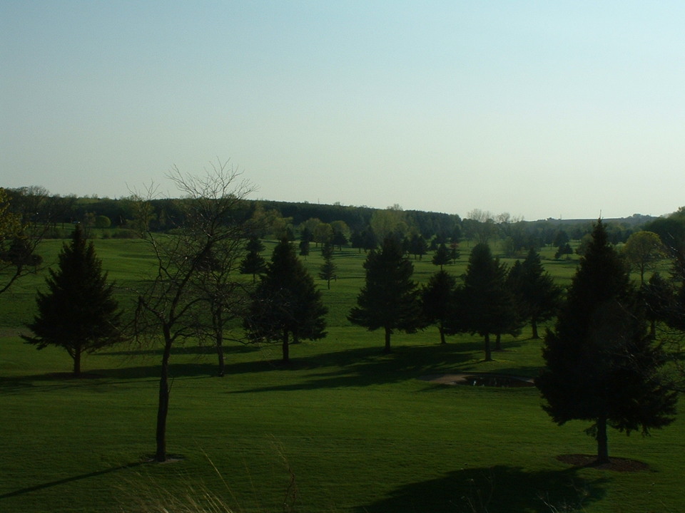 Rochester, MN: Golf field in Spring