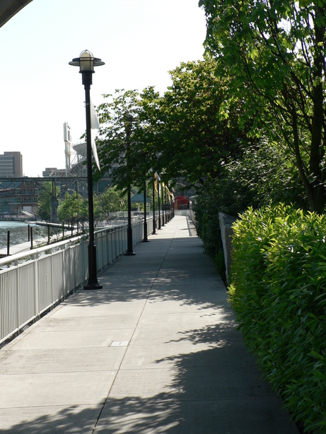 Knoxville, TN: Volunteer Landing Park Looking West