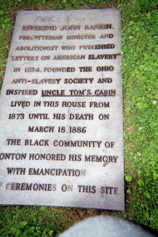 Ironton, OH: Plaque at the Ironton Historical Museum