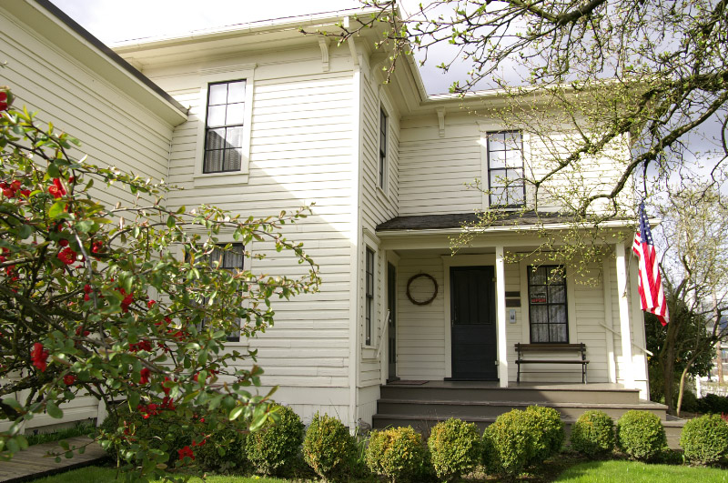 Newberg, OR: The childhood home of President Herbert Hoover, Newberg, Oregon.
