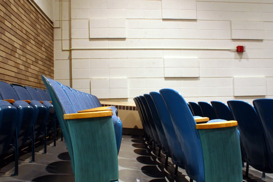 West Seneca, NY: Seats in the West Seneca High School auditorium