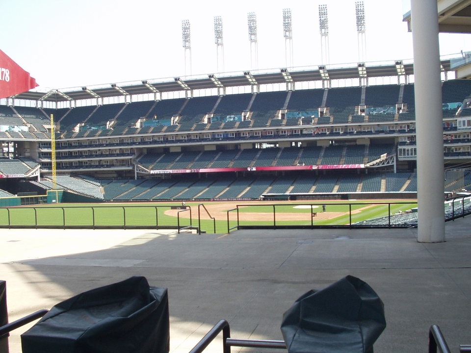Cleveland, OH: Jacobs Field from Home Run Porch