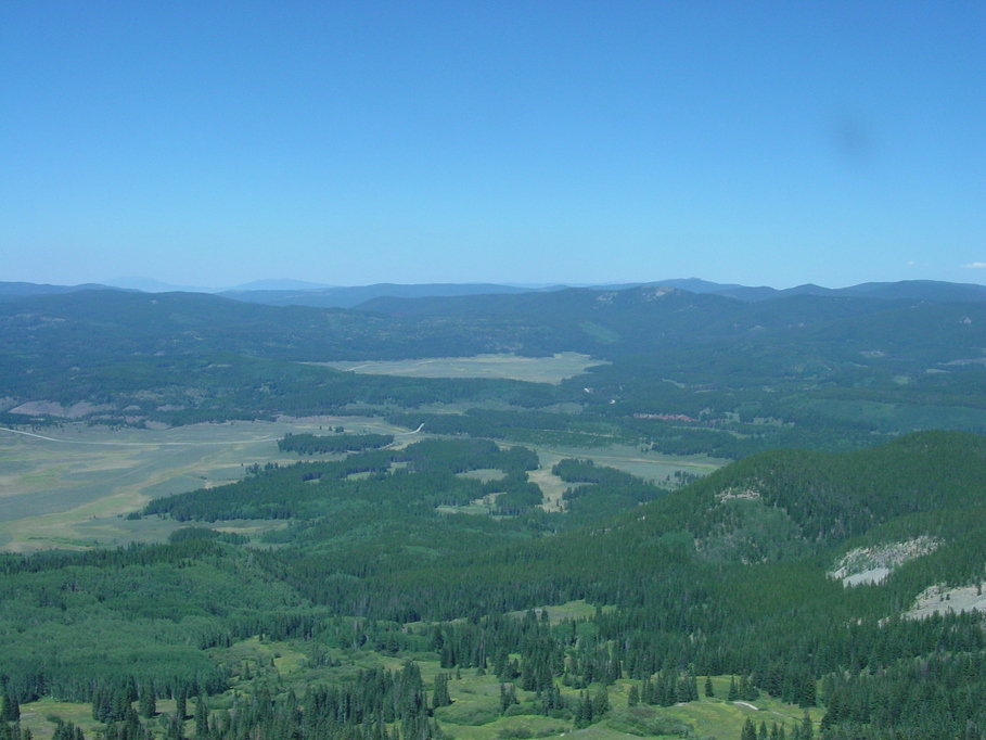 Steamboat Springs, CO: View from mountain top