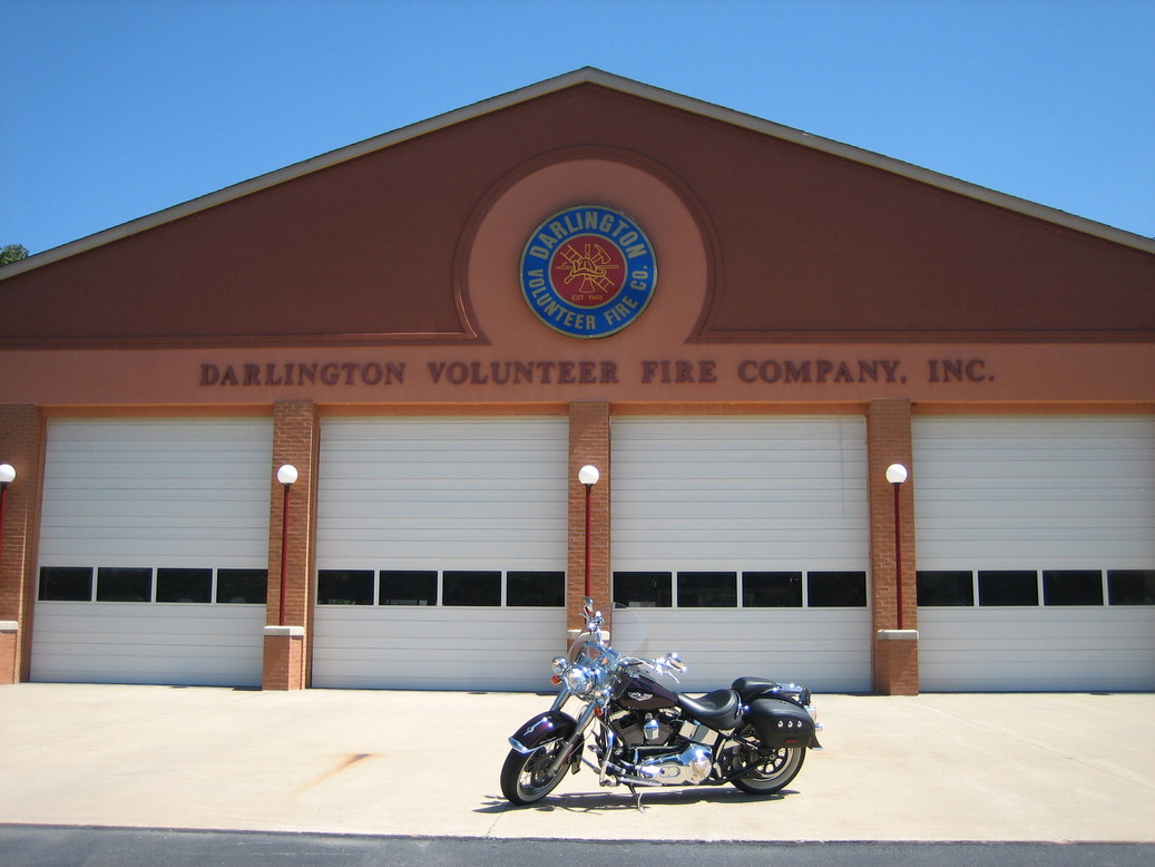 Bel Air, MD: Darlington Volunteer Fire Company just north of Bel Air, MD