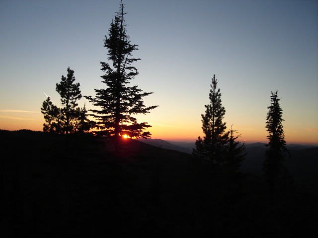 Mullan, ID: View from the top of Steven's Peak