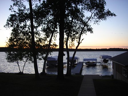 Park Rapids, MN: Summer Sunset on Big Sand Lake