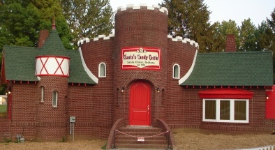 Santa Claus, IN: Santa's Candy Castle - First attraction in Santa Claus, Ind. (1935)