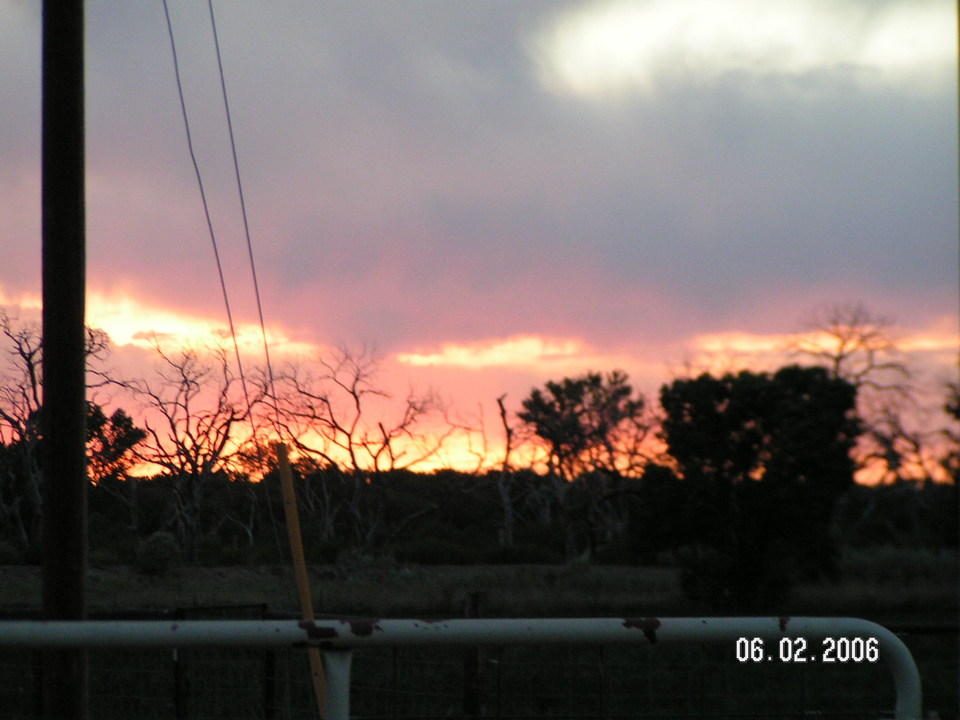 Belen, NM: Belen sunset