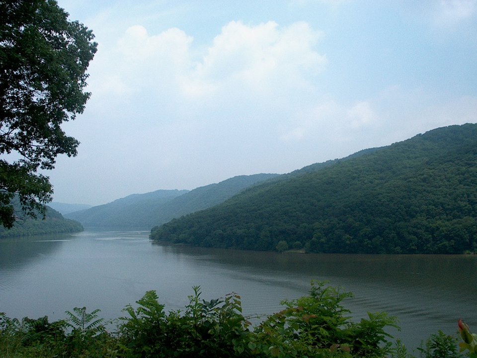Hinton, WV River in Hinton going to Bluestone State Park photo