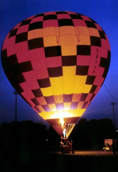 Granite City, IL: Baloon Glow in Park