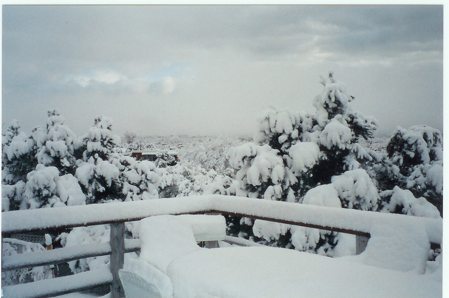 Santa Fe, NM: Christmas morning 2004