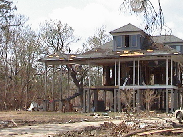 Waveland, MS: day 3 after Katrina, Waveland MS