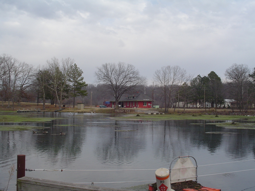 Mammoth Spring, AR Train Depot in Mammoth Spring photo, picture