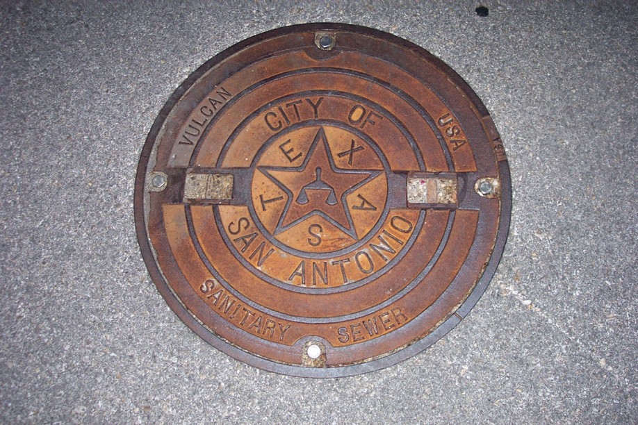 San Antonio, TX: San Antonio sewer cover