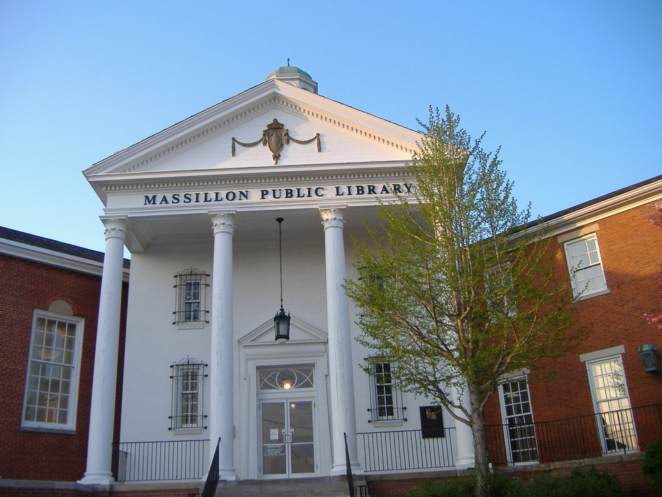 Massillon, OH This is the main entrance to the Massillon Public