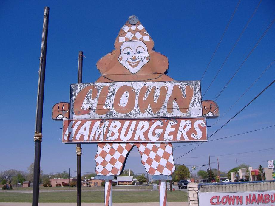 Haltom City, TX: Clown Hamburgers Since the 1950's