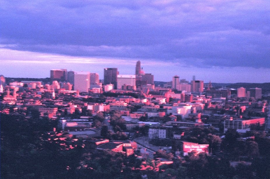 Cincinnati, OH: Cincinnati Skyline from Clifton