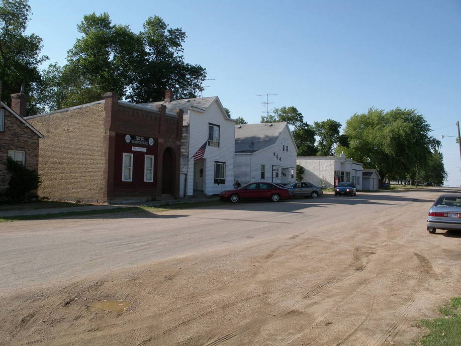 Strandburg, SD: Main Street