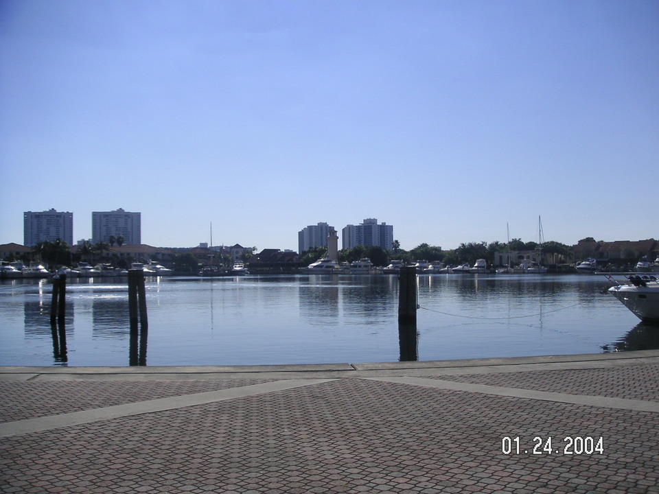 Aventura, FL: View Southwest at Waterways development
