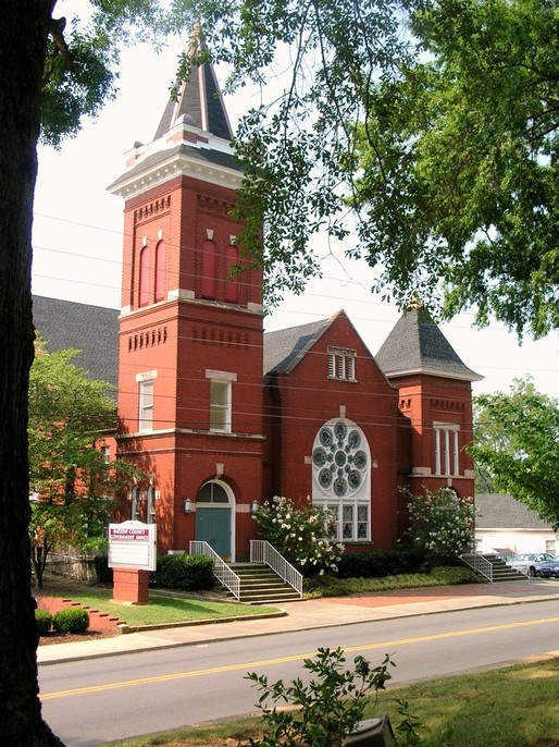 Cartersville, GA: County Annex, Old church