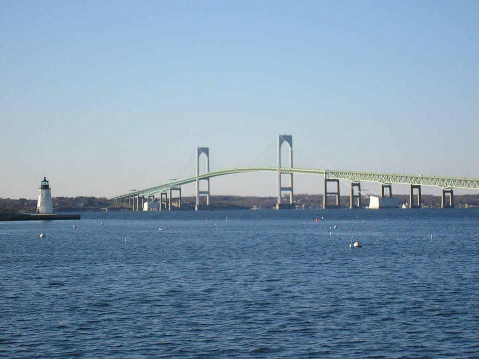 Newport, RI: the newport bridge